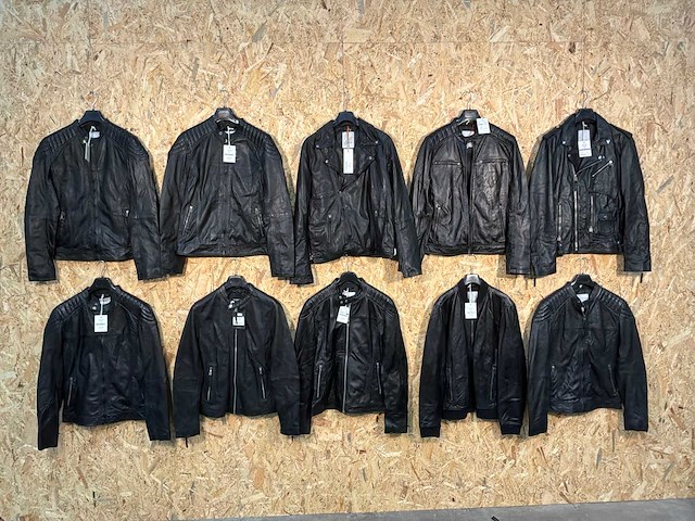 Goose-craft leren jassen (10x) - afbeelding 1 van  24