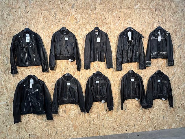 Goose-craft leren jassen (10x) - afbeelding 1 van  27