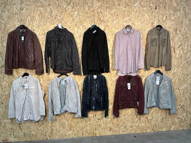 Goose-craft leren jassen (10x) - afbeelding 1 van  25