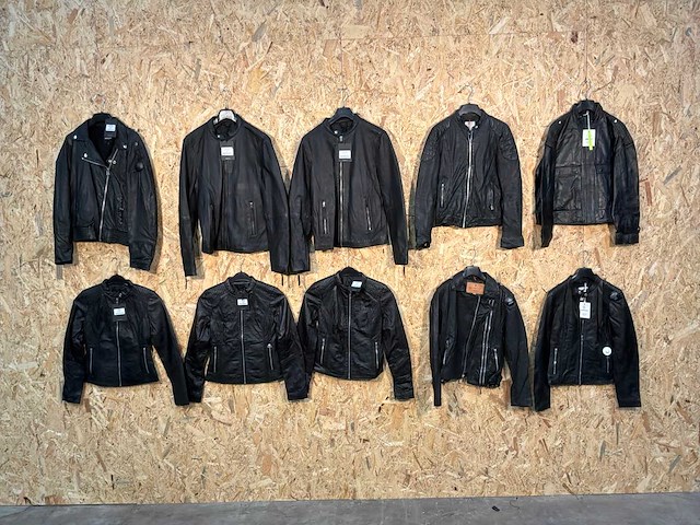 Goose-craft leren jassen (10x) - afbeelding 1 van  27