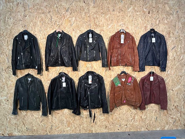 Goose-craft leren jassen (10x) - afbeelding 1 van  24