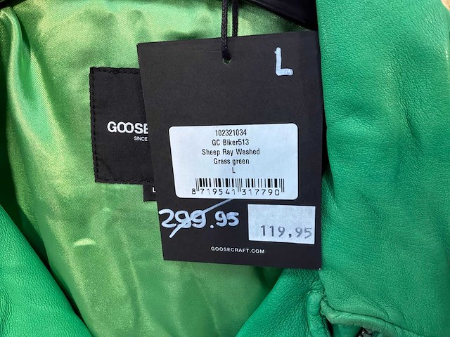 Goose-craft leren jassen (10x) - afbeelding 8 van  27