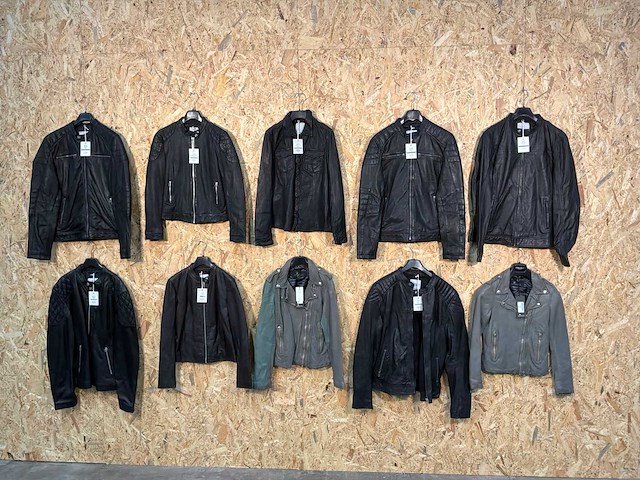 Goose-craft leren jassen (10x) - afbeelding 1 van  23