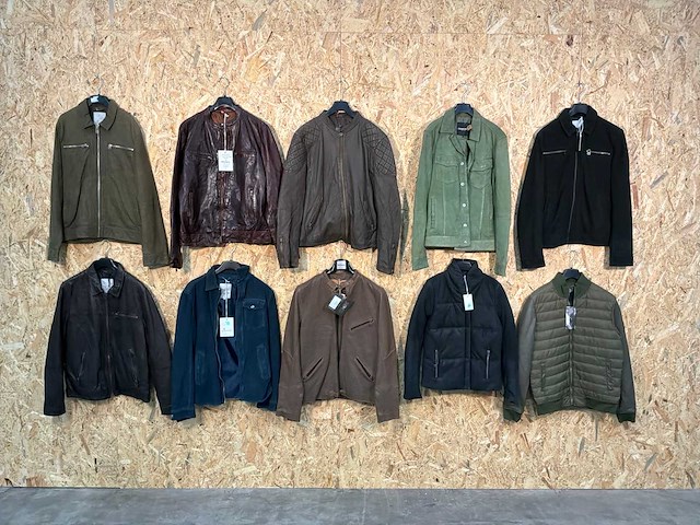 Goose-craft leren jassen (10x) - afbeelding 1 van  23