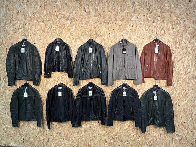 Goose-craft leren jassen (10x) - afbeelding 1 van  22