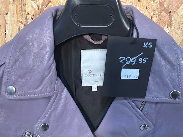 Goose-craft leren jassen (10x) - afbeelding 8 van  22