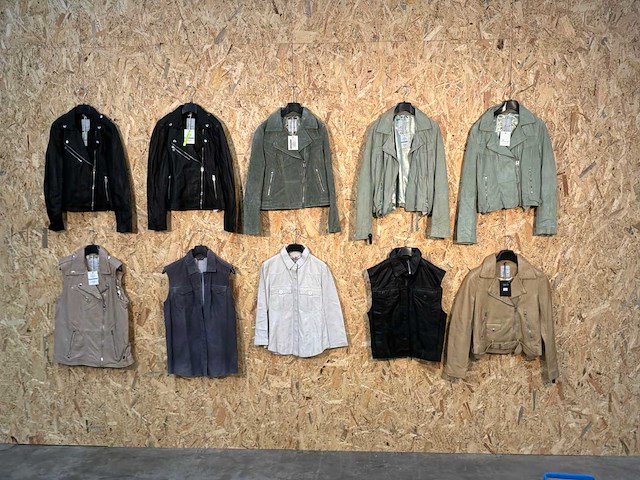 Goose-craft leren jassen (10x) - afbeelding 1 van  27