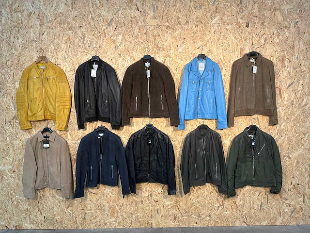 Goose-craft leren jassen (10x) - afbeelding 1 van  23