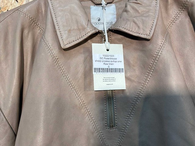 Goose-craft leren jassen (10x) - afbeelding 19 van  23