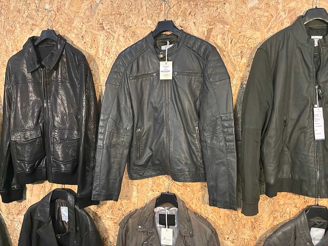 Goose-craft leren jassen (10x) - afbeelding 1 van  25