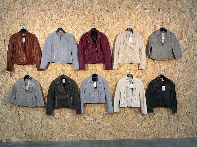 Goose-craft leren jassen (10x) - afbeelding 1 van  23