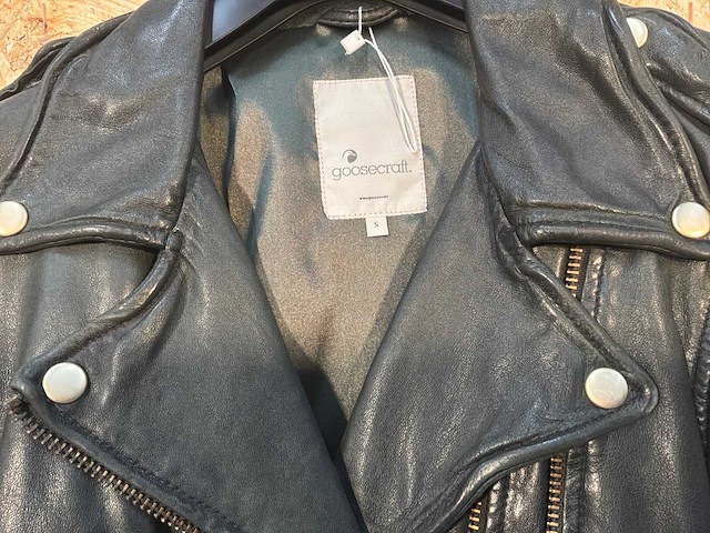 Goose-craft leren jassen (10x) - afbeelding 1 van  24