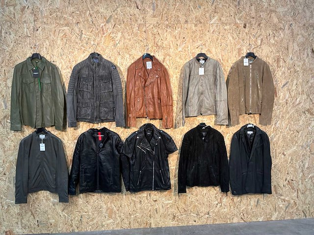 Goose-craft leren jassen (10x) - afbeelding 19 van  22