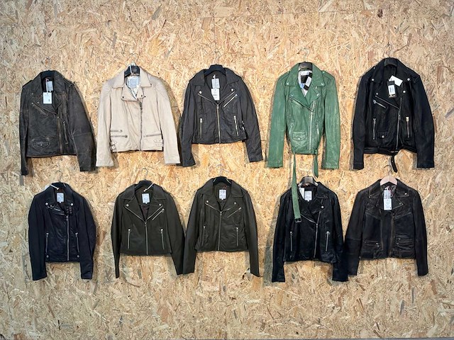 Goose-craft leren jassen (10x) - afbeelding 1 van  21