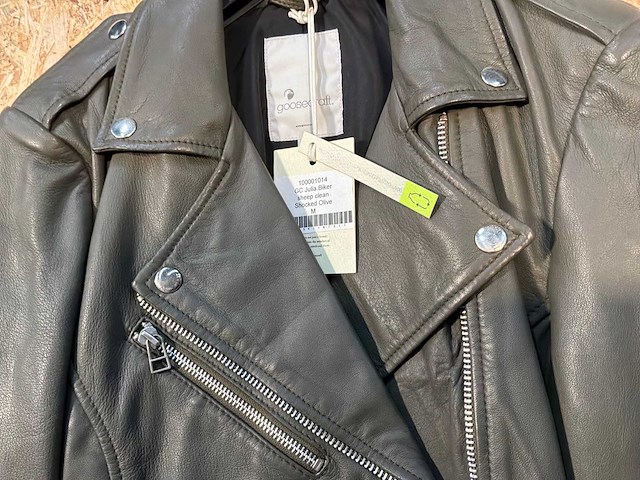 Goose-craft leren jassen (10x) - afbeelding 1 van  20