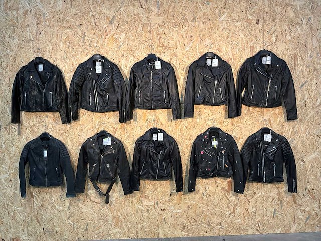 Goose-craft leren jassen (10x) - afbeelding 1 van  24