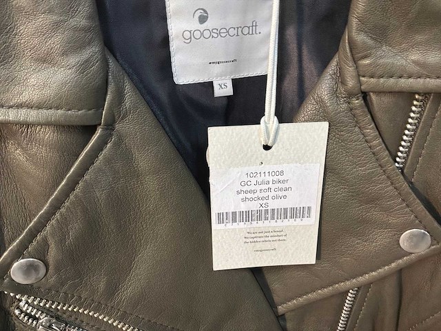 Goose-craft leren jassen (10x) - afbeelding 15 van  24