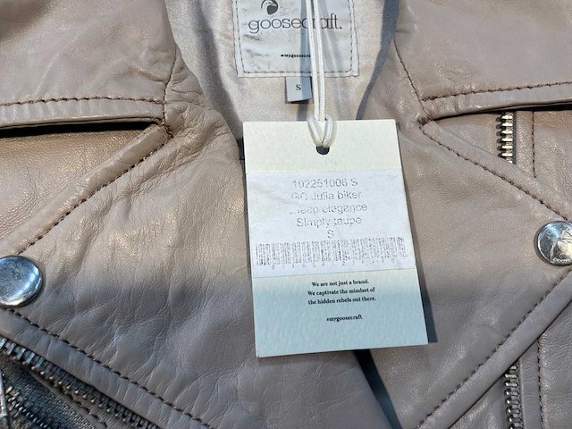 Goose-craft leren jassen (10x) - afbeelding 21 van  23