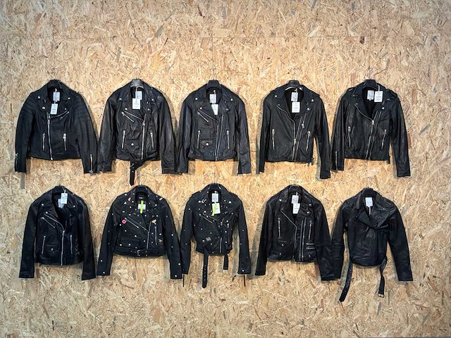 Goose-craft leren jassen (10x) - afbeelding 1 van  24