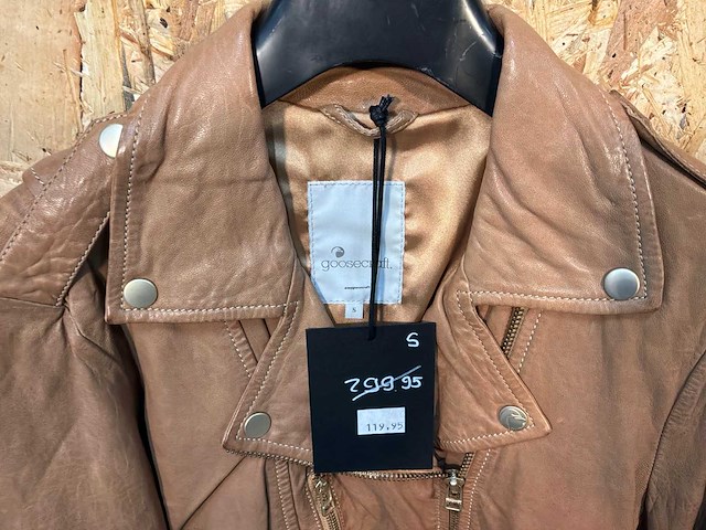 Goose-craft leren jassen (10x) - afbeelding 23 van  25