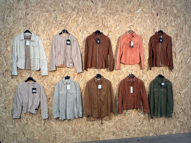 Goose-craft leren jassen bloezen (10x) - afbeelding 1 van  26