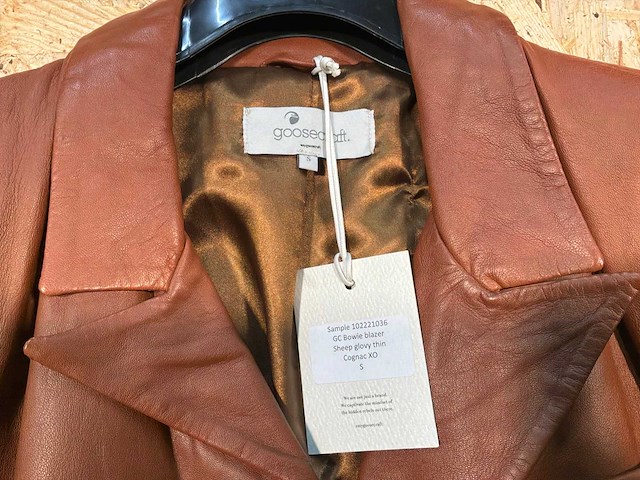 Goose-craft leren jassen en blazers (10x) - afbeelding 4 van  26