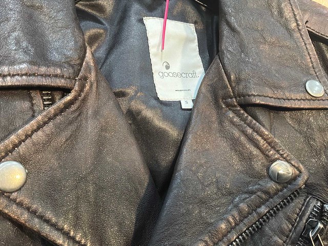 Goose-craft leren jassen en blazers (10x) - afbeelding 4 van  25