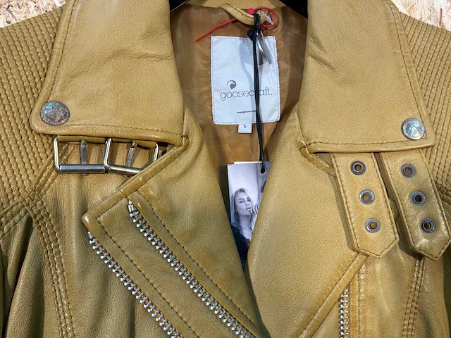 Goose-craft leren jassen en blazers (10x) - afbeelding 3 van  25