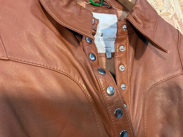 Goose-craft leren jassen en blazers (10x) - afbeelding 19 van  26
