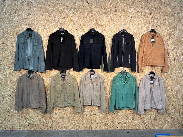 Goose-craft leren jassen en overshirts (10x) - afbeelding 1 van  25