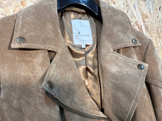 Goose-craft leren jassen en vesten (10x) - afbeelding 2 van  26