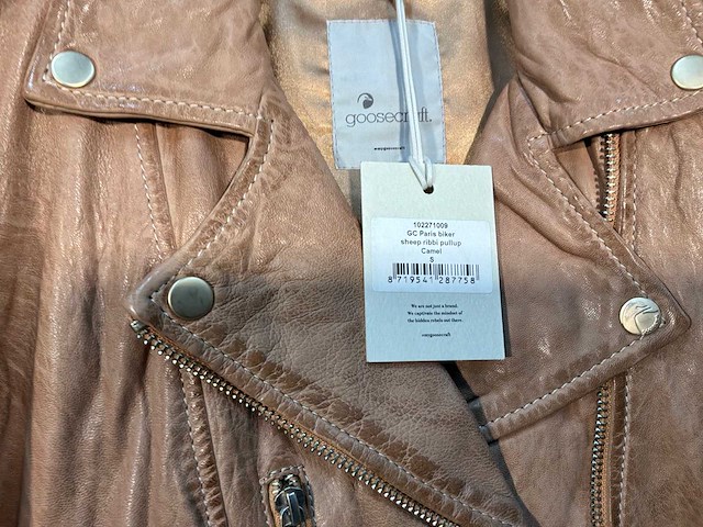 Goose-craft leren jassen - afbeelding 24 van  24