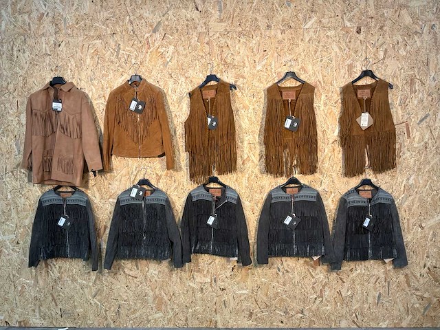 Goose-craft leren vesten en jackets (10x) - afbeelding 1 van  32