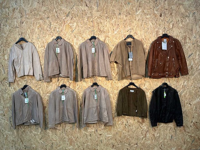 Goose-craft leren vesten en jackets (10x) - afbeelding 1 van  21