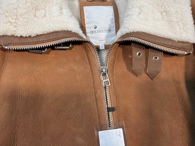 Goose-craft wollen leren jassen (5x) - afbeelding 2 van  14