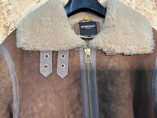 Goose-craft wollen leren jassen (5x) - afbeelding 4 van  14