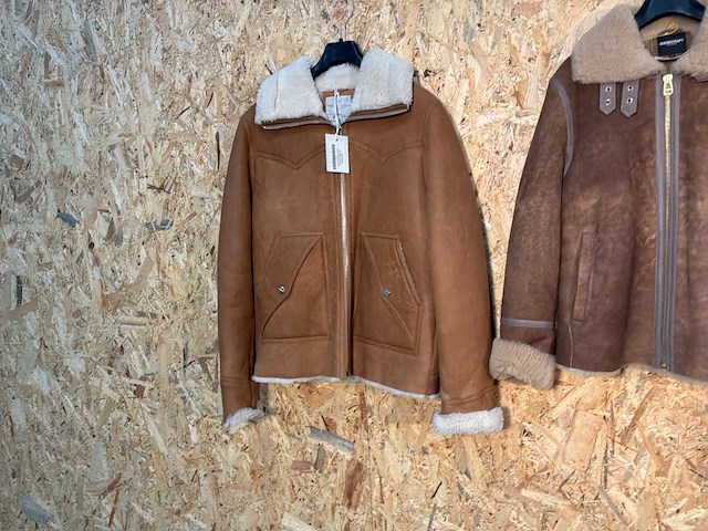 Goose-craft wollen leren jassen (5x) - afbeelding 5 van  14