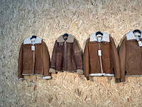 Goose-craft wollen leren jassen (5x) - afbeelding 6 van  14