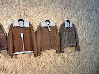 Goose-craft wollen leren jassen (5x) - afbeelding 7 van  14