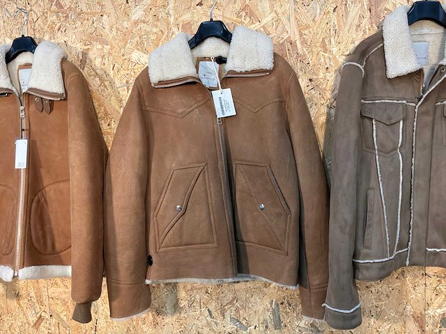 Goose-craft wollen leren jassen (5x) - afbeelding 10 van  14