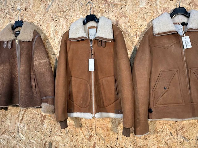 Goose-craft wollen leren jassen (5x) - afbeelding 11 van  14