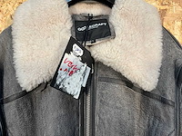 Goose-craft wollen leren jassen (5x) - afbeelding 1 van  14