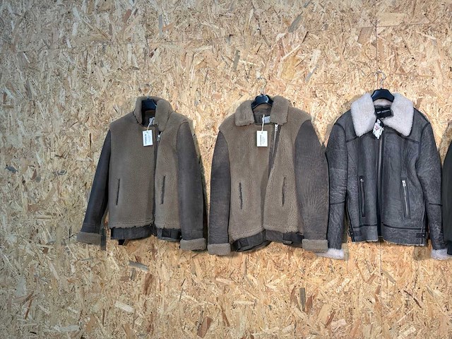 Goose-craft wollen leren jassen (5x) - afbeelding 5 van  14