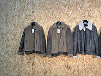 Goose-craft wollen leren jassen (5x) - afbeelding 5 van  14