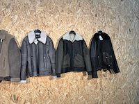 Goose-craft wollen leren jassen (5x) - afbeelding 6 van  14