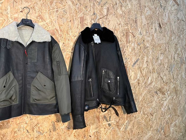 Goose-craft wollen leren jassen (5x) - afbeelding 13 van  14