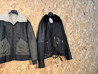 Goose-craft wollen leren jassen (5x) - afbeelding 13 van  14