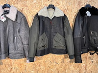 Goose-craft wollen leren jassen (5x) - afbeelding 8 van  14