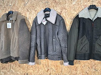 Goose-craft wollen leren jassen (5x) - afbeelding 14 van  14