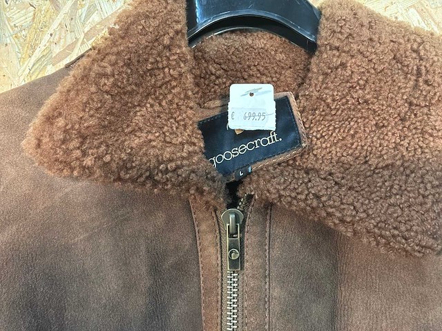 Goose-craft wollen leren jassen (5x) - afbeelding 2 van  17